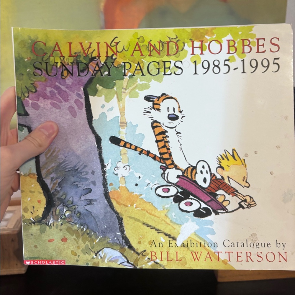 Scholastic Calvin and Hobbes Sunday Pages Book
